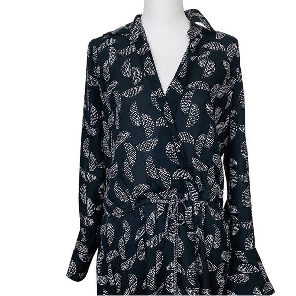 A.L.C. NEW Isobel Dress Size 10 Black, White - Picture 10 of 14